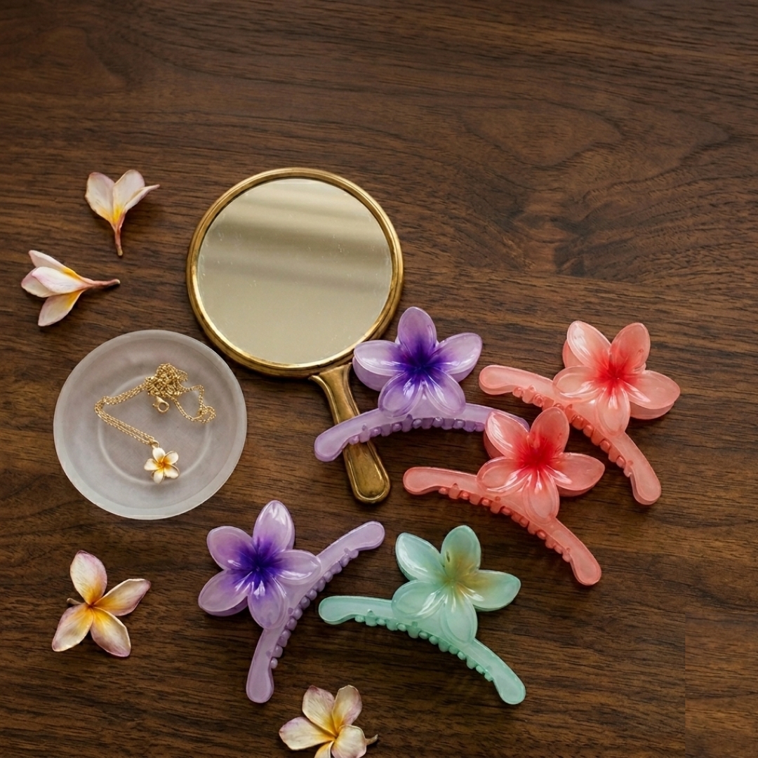 Premium Flower Hair Clip